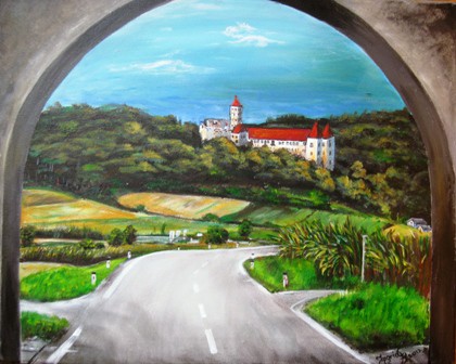 "Schallaburg " 40 x 50 cm 